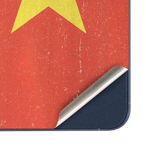 Vietnam Flag Distressed Galaxy A36 5G Skin